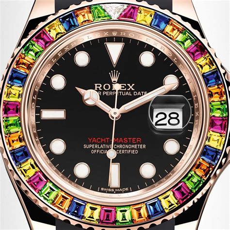 rolex bling|Rolex gem set bezel.